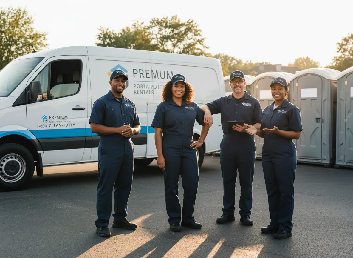 VIP Portable Toilets company in Pana, IL